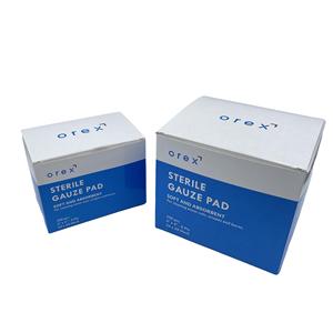 創傷ケア用の高品質の医療用滅菌ガーゼパッド展開エッジカスタマイズガーゼ綿棒 - Product Image 4