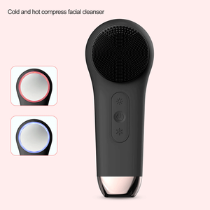 Nhà Máy Giá Xách Tay Không Thấm Nước Mặt Làm Sạch Bàn Chải Làm Sạch Da Lỗ Chân Lông Làm Sạch Tại Nhà Hydrat Hóa Trên Khuôn Mặt Công Cụ Với Màu Xanh - Product Image 1