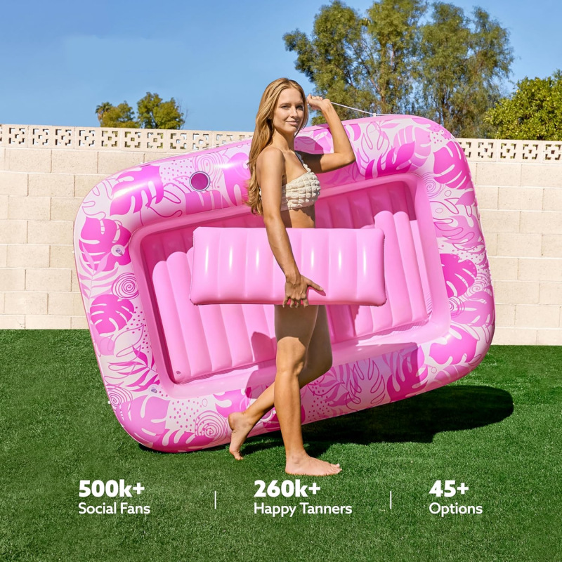 Piscine rose (en stock)