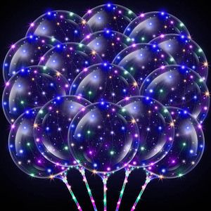 2024 ขายร้อนบอลลูน Bobo 20 นิ้ว LED บอลลูนสําหรับงานปาร์ตี้เฉลิมฉลอง - Product Image 6