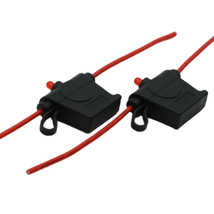 自動ヒューズホルダー高容量12V 24V 15A自動ヒューズ部品防水標準警告LEDライト付き - Product Image 2