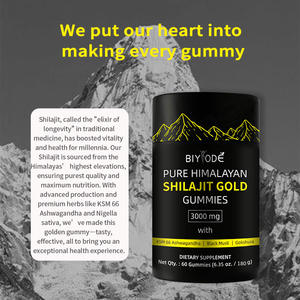 علامة خاصة منخفضة موك ملفوفة بشكل فردي لبان شيلاجيت مع زيت بذور سوداء ذهب لبان شيلاجيت هيمالايا لتعزيز الطاقة - Product Image 4