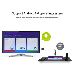Tastiera Controller Touch screen IP joystick ptz 3D con sistema operativo Android più recente - Product Image 2