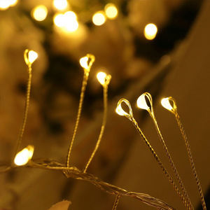 Outdoor Multicolor <strong>String</strong> <strong>Lights</strong> for Home Garden Decorative 3AA Battery Box Powered <strong>LED</strong> Copper Wire Battery <strong>String</strong> <strong>Light</strong> - Product Image 2