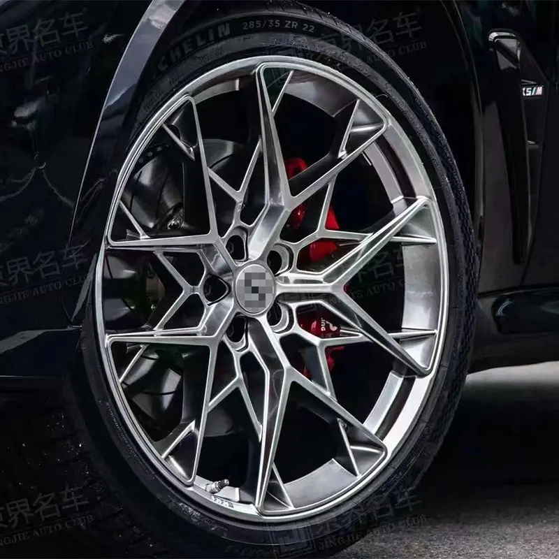 5X112 5X120 5X114.3 5X108ล้ออัลลอยขนาด17-19นิ้วเหมาะสำหรับล้อรถโดยสาร Mercedes-Benz BMW Audi