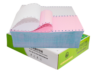 Gran oferta, 9,5 "X 11", papel de impresión para ordenador, forma continua para ordenador