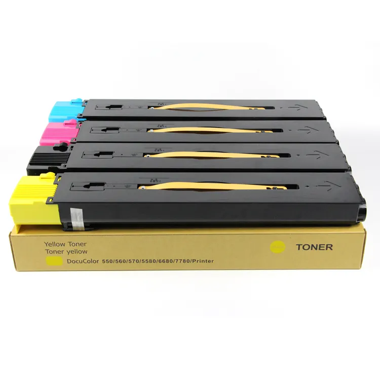 Kualitas Tinggi Toner Xeroxs 560 7780 Toner Cartridge Kompatibel untuk Xerors Warna 550 560 570 C60 70 Copier Toner Cartridge 560