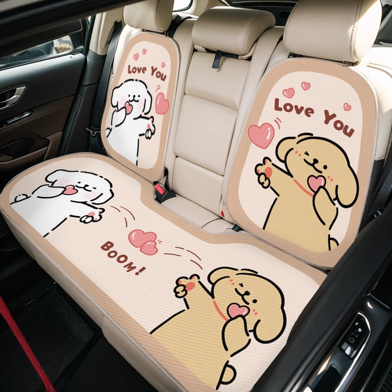 E1537k - Café con leche en forma de corazón blanco, fila trasera K - 3 unidades