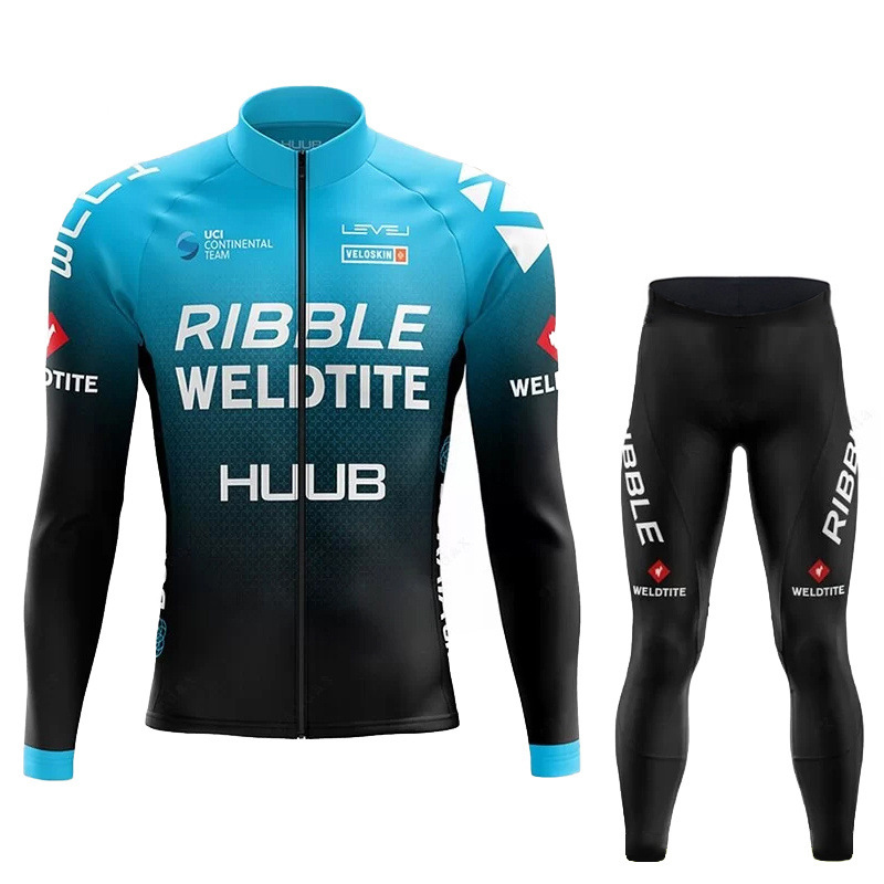 Pantalon de cyclisme bleu +