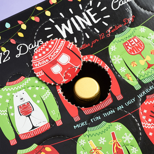 卸売ワインまたはビールアドベントカレンダーボックスワイン包装ジュースボックスアドベントカレンダーボックスクリスマス用ワインアドベントカレンダー - Product Image 5