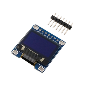 0,96 Zoll 4-poliges/7-poliges gelb-blau-weißes OLED-Display-LCD-Modul, kompatibel mit SPI IIC - Product Image 2
