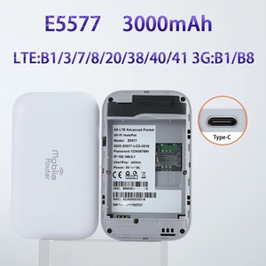ช่องเสียบซิมการ์ดแบบพกพา300Mbps ช่องเสียบการ์ดไร้สาย4G 5G LTE 3000mAh ช่องเสียบฮ็อตสปอตกลางแจ้งช่องเสียบซิมการ์ด2.4GHz องค์กร WPS เข้ารหัส AP