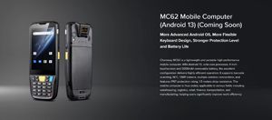 Chainway MC62 Android 13 palmare terminale Scanner di codici a barre con Zebra Se4710 Rugged Pda con tastiera per la logistica