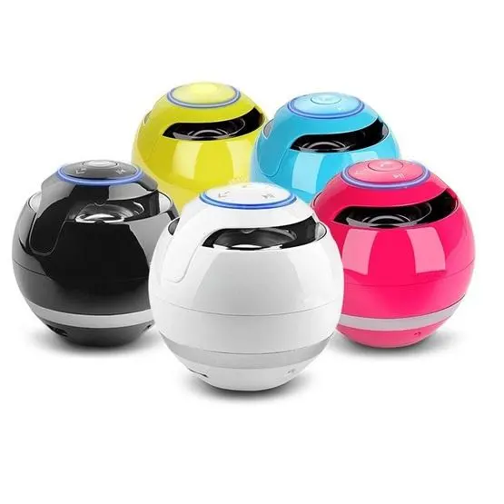 A18 Ball LED Light Speaker Mini Portable Wireless Blue tooth Speaker Sound Bass box con Mic TF Card per cellulare