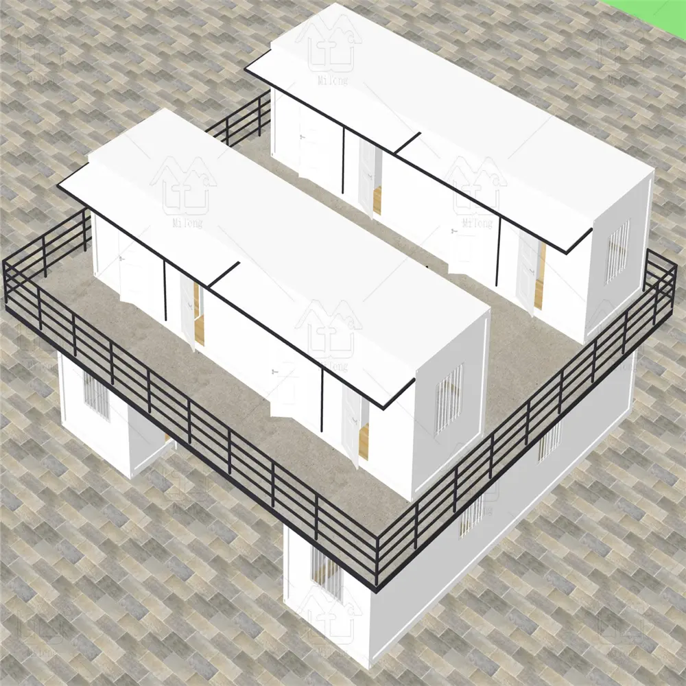 Prefabrik modüler ev konaklama öğrenci apartman genişletilebilir konteyner ev