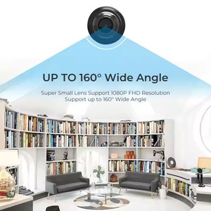 X5 HD Mini WiFi kamera kapalı güvenlik monitör gece görüş güvenlik koruma ev kayıt fonksiyonu açık kamp için - Product Image 4