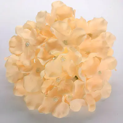 Hydrangea Flower Head Artificial Hydrangea Silk Hydrangea Artificial Flower Head Wedding Decoration Backdrop