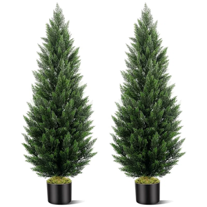Customized Artificial Pine <strong>Tree</strong> Bonsai High Simulation Artificial Cedar <strong>Trees</strong> Artificial <strong>Tree</strong> for Indoor Outdoor Decoration - Product Image 1