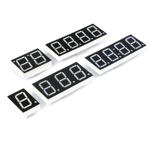 3bit tubo digitale rosso 0.56 pollici 7 segmento comune catodo LED Display 8x8 Led reticolo rosso brillante Dot matrice
