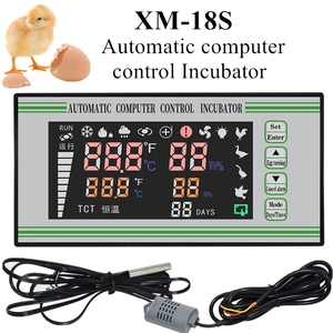 Sistema di controllo multifunzionale automatico completo del termostato dell'incubatore di controllo del computer del regolatore dell'incubatrice dell'uovo XM-18S