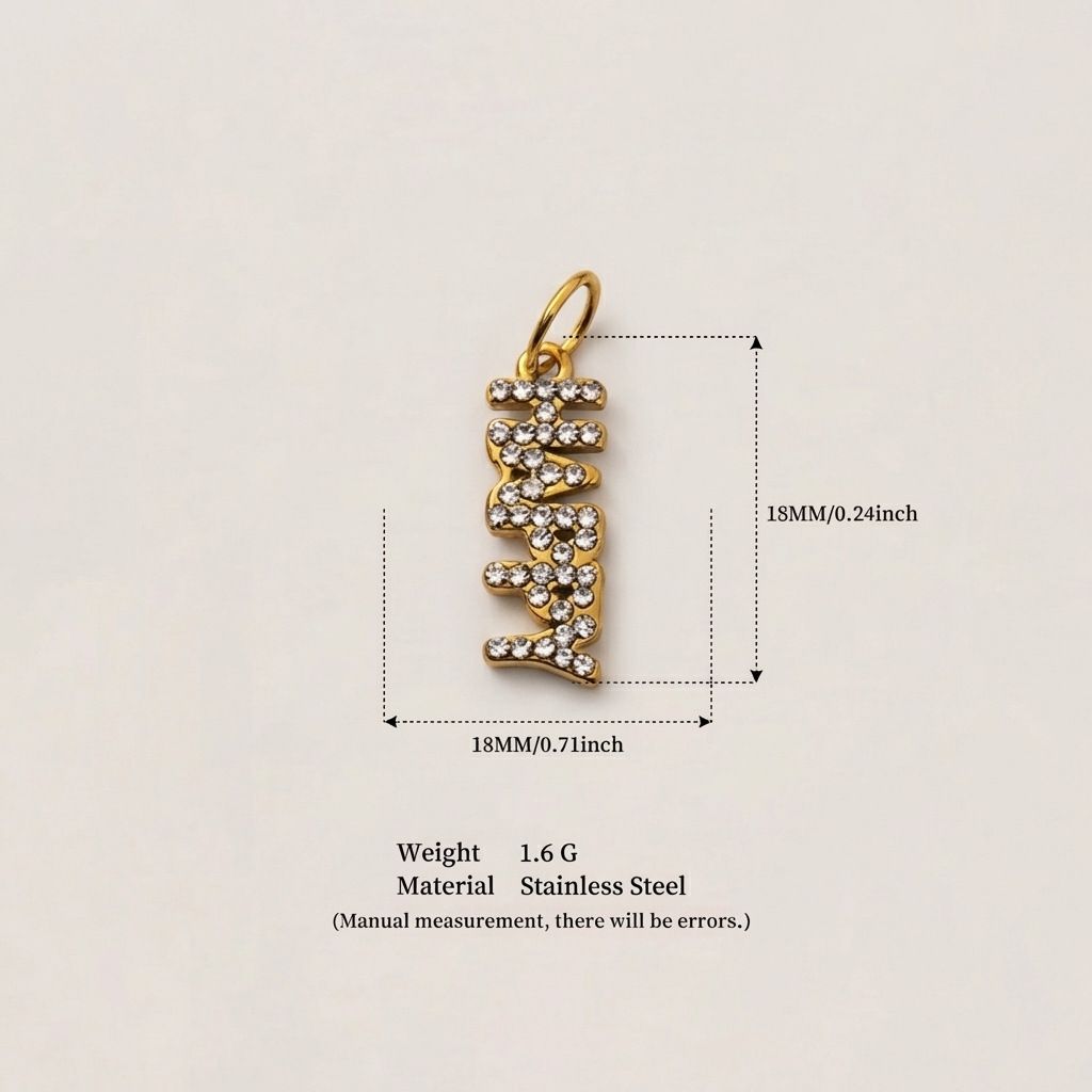 78Happy Gold Pendant