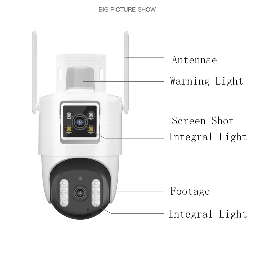 Mini telecamera wifi 1080p hd-visione notturna telecamere incluse telecamera cctv wifi wireless nascosta sicurezza domestica