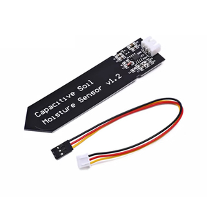 Kapazitiver Bodenfeuchte sensor 1,2 V Korrosions beständig mit 3-poliger Schwerkraft schnitts telle Himbeere - Product Image 1