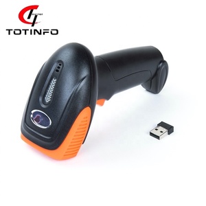 Receptor USB inalámbrico, lector de código de barras automático 2D, portátil, escáner de código de barras para supermercado - Product Image 1