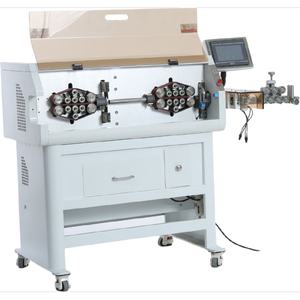 Sinrad Automatic Wire and Cable Cutting Stripping Machine for <strong>Sheathed</strong> Wires with Back and Front Stripping