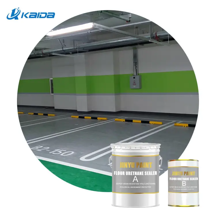 Offre Spéciale Polyuréthane Haute Résistant À L'usure Peinture Pu Poly Revêtement De Sol Polyuréthane Garage Plancher Peinture