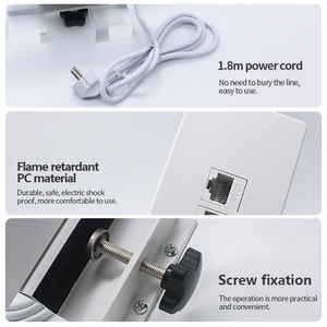 Office Desktop Multi EU-Steckdosen Power Konferenz tisch Schreibtisch Tisch klemme Tischplatte Steckdose Innovative Steckdosen mit USB - Product Image 6