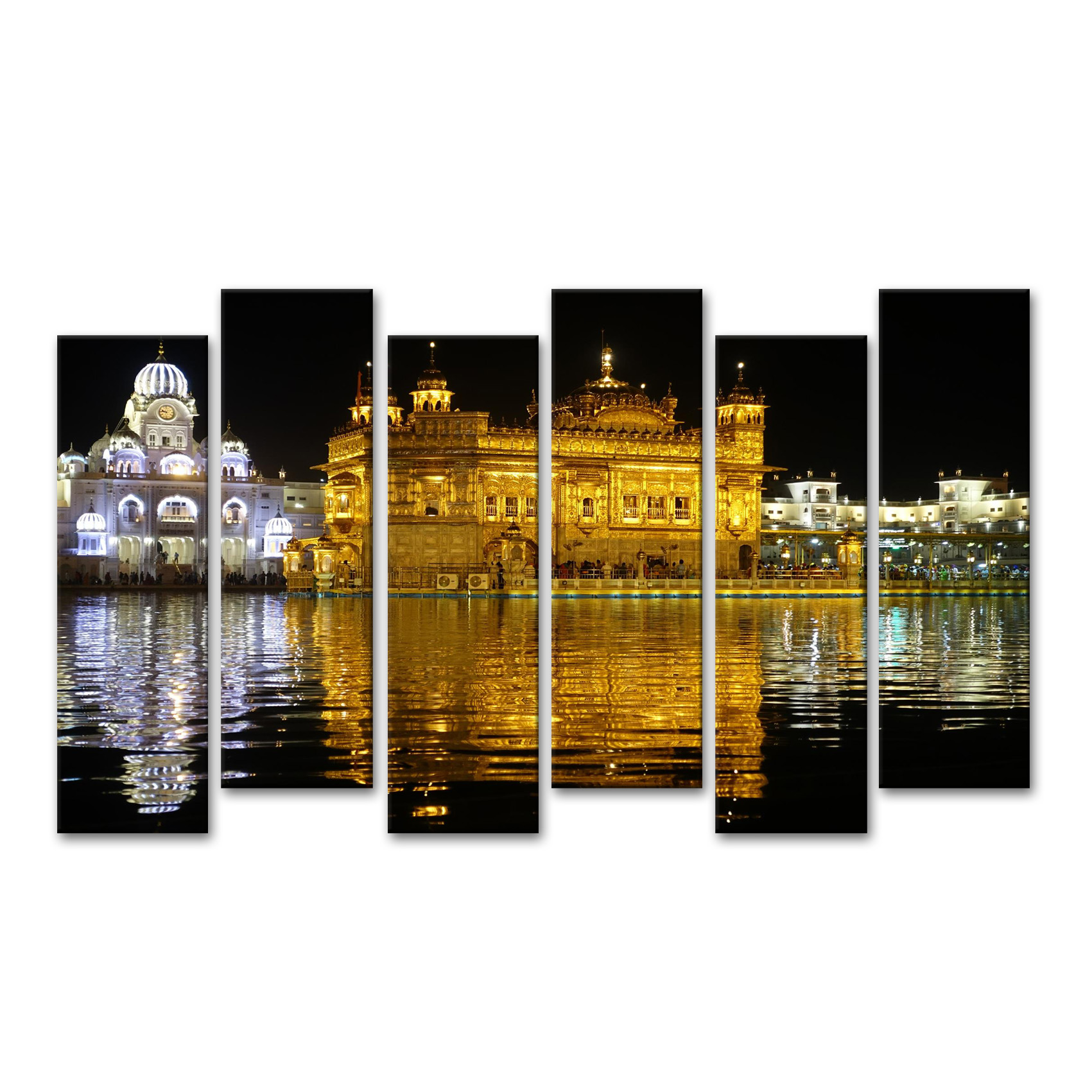 Templo dorado_de noche