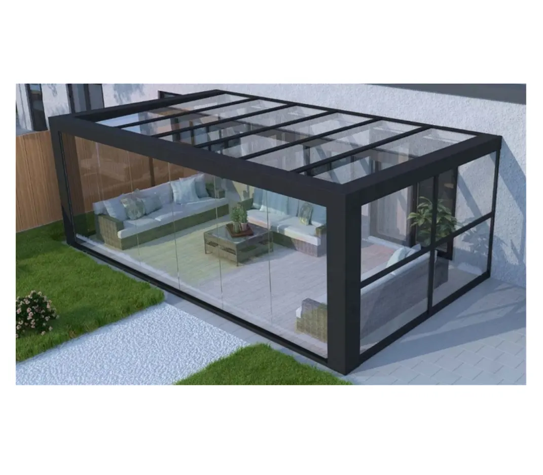 CBMmart — bloc solaire en verre trempé de qualité supérieure, design moderne et simpliste, idéal pour une salle de soleil