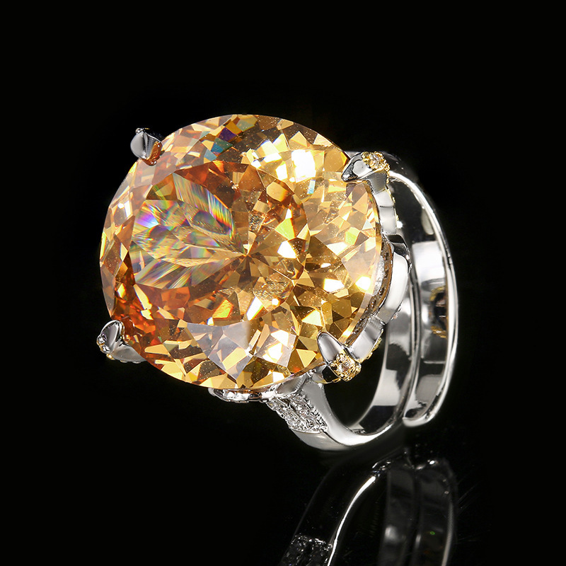 Bague à champagne de taille ajustable