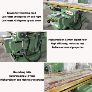 Glatte Rotation Universal Fres adora Frais euse Metal Vertikale und horizontale leistungs starke Metalls chneide maschine - Product Image 3
