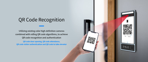 Sistema de Control de acceso a prueba de agua IP65, máquina de asistencia de visión nocturna, detección de reconocimiento de venas de Palma facial, detección de movimiento IP - Product Image 4