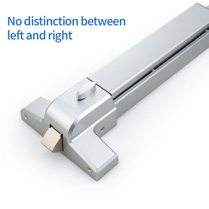 Duurzame 65Cm & 100Cm Enkele Glijbaan Noodbranddeur Slot Sleutel Ontgrendeling Manier Met Push Bar <span class=keywords><strong>Exit</strong></span> Apparaat - Product Image 5
