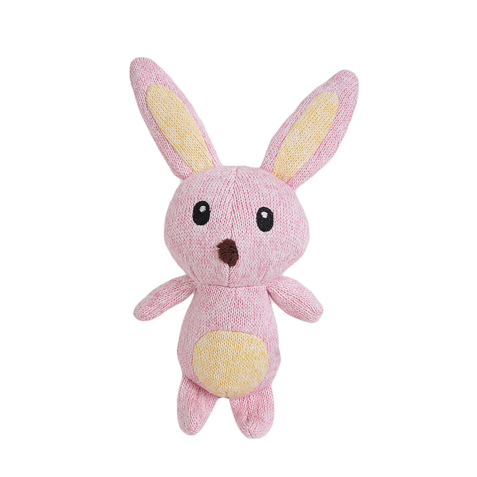 Custom Animal Designer Multi size Squeaky peluche coniglio giocattoli coniglietto giocattolo da masticare di lusso per cani