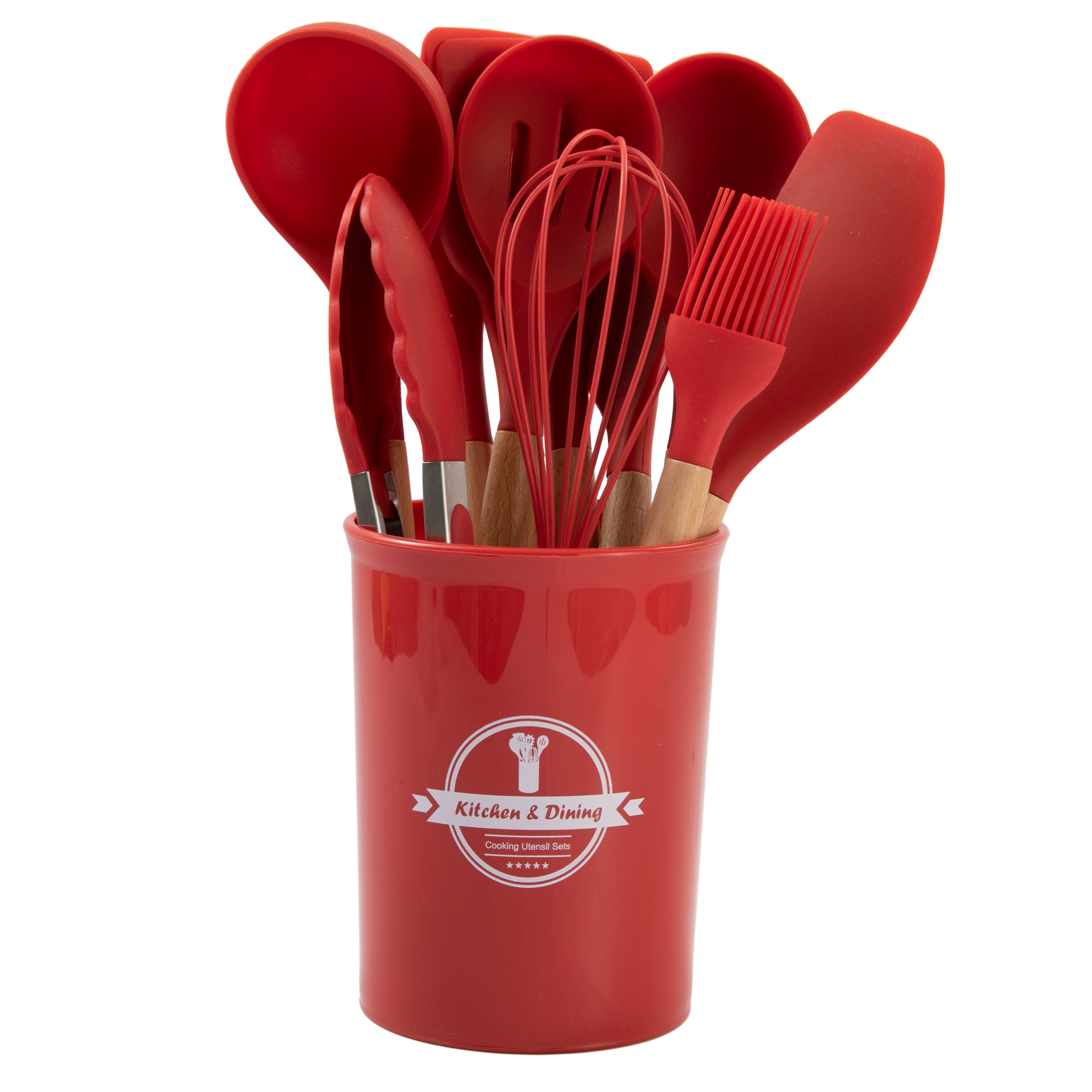 Ensembles rouges de 12 pièces