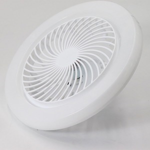6速4叶片小型现代装饰低剖面智能遥控吊扇带灯 - Product Image 1