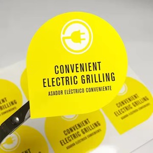 Sticker <strong>Custom</strong> <strong>Label</strong> QR Code <strong>Custom</strong> Production Trademark Design Advertising Printing Printing Self-adhesive Customization