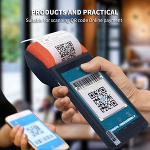 Mini impresora térmica de código QR, dispositivo móvil inteligente con WiFi, portátil, Terminal POS, Android - Product Image 6