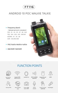 5MP 8MP Camera GPS Poc <strong>Radio</strong> Talki Android 10 Wireless <strong>System</strong> <strong>Intercom</strong> Video Walkie Talkie - Product Image 2