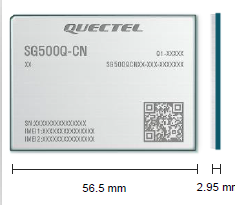 Quectel SG500Q-CN 5G Sub-6 GHz Android Smart-Modul Multi-Netzwerk-System intelligentes LTE-Modul Unterstützung Wi-Fi & BLE - Product Image 2
