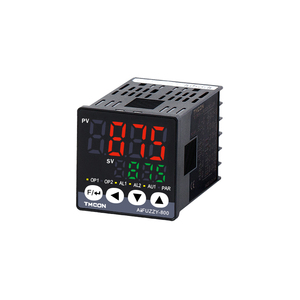 AiFUZZY875 LED horno industrial 80 segmentos programa de tiempo rampa curva fuzzy PID controlador de temperatura inteligente con Modbus RS485