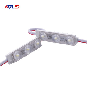 Açık su geçirmez IP68 12v 3 LENS led ışık modulo lens tabela smd 2835 led modülü - Product Image 3