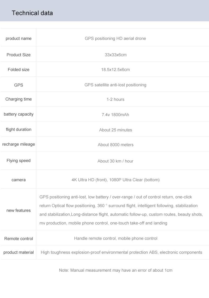 2022 NEW F3 drone GPS 4K 5G WiFi live video FPV quadrotor flight 25 minutes rc distance 500m drones HD wide-angle drones