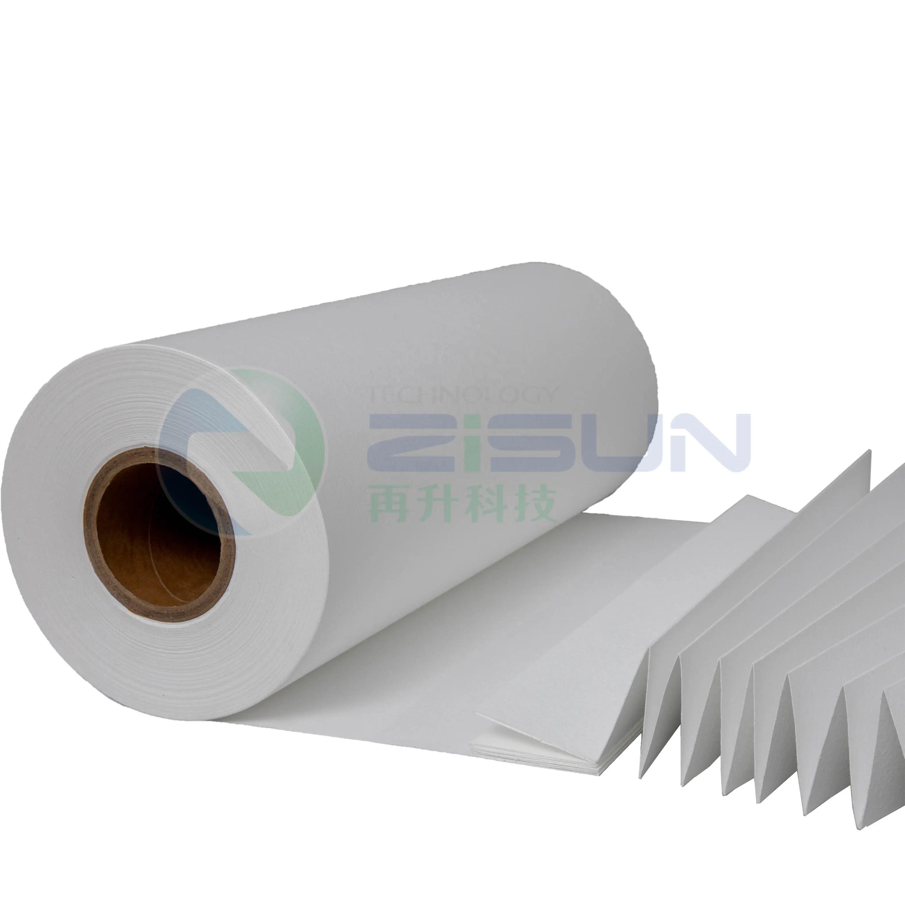 Vendita calda filtrazione ad alta precisione separazione del gas dell'olio carta da filtro in fibra di vetro carta da filtro dell'aria della turbina a Gas