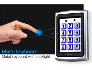 Controllo di accesso autonomo 125kHz ID Card Reader in metallo e Controller di accesso ODM con supporto Logo personalizzato - Product Image 2