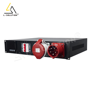 Professional 4-Channel Audio Sound DJ Power Amplifier La12x <strong>Class</strong> D with PW6II Power Distributor 3 Pcs Set 4ohm &amp; 8ohm Impedance - Product Image 1